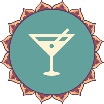 Amrit Berlin indisches Restaurant Logo Cocktails